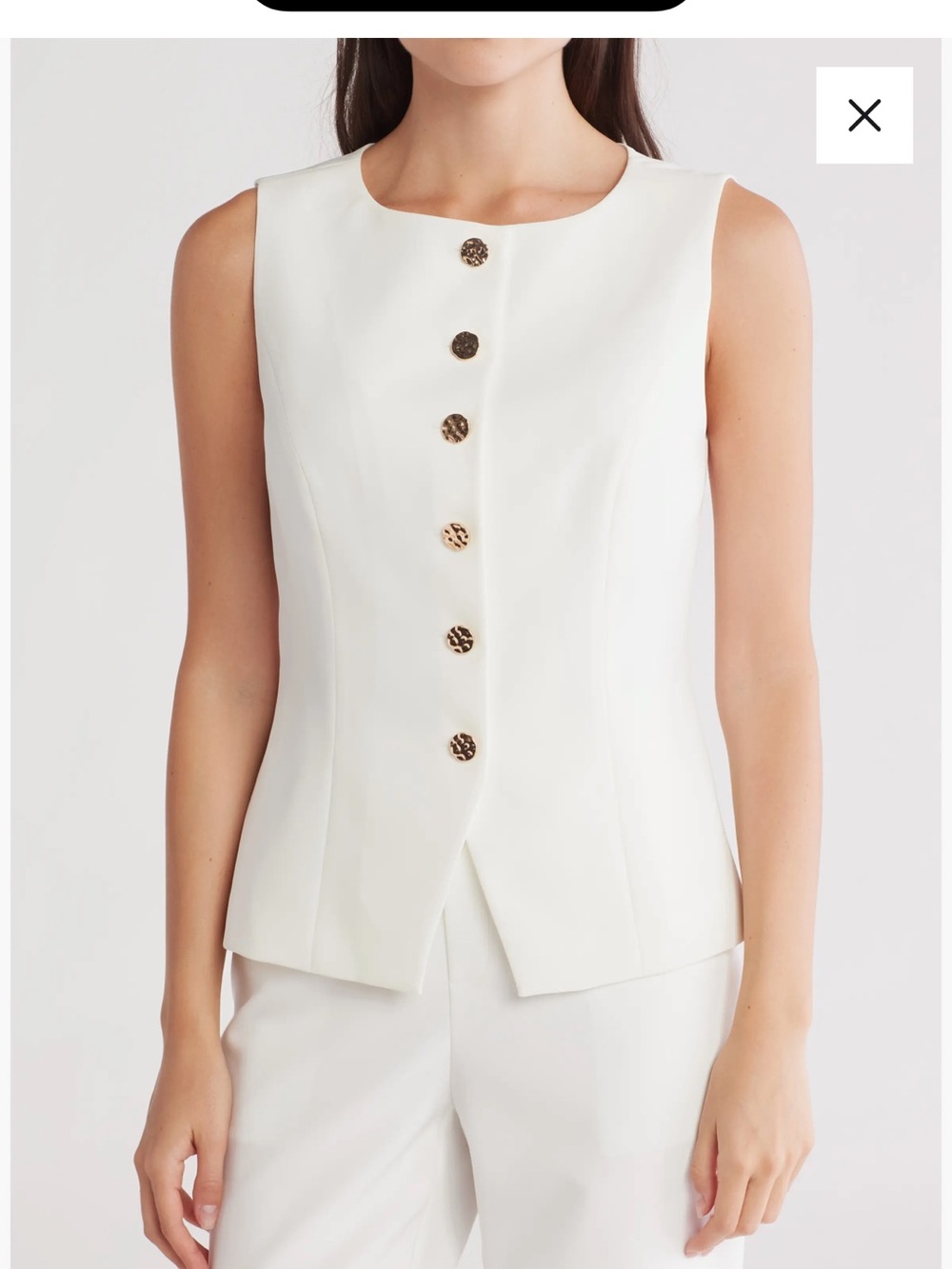 Gemma + Jane Scoop Neck Vest
